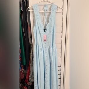 Light Blue Sleeveless Dress
